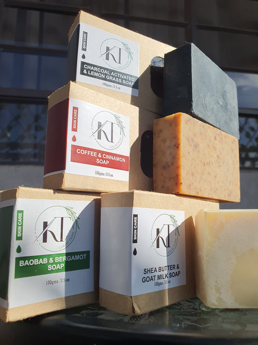 Organic soap bundle set